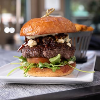 Bacon Jam Blue Cheese Burger