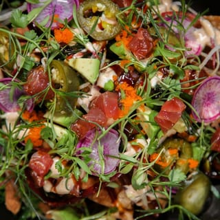 Ahi Poke Nachos