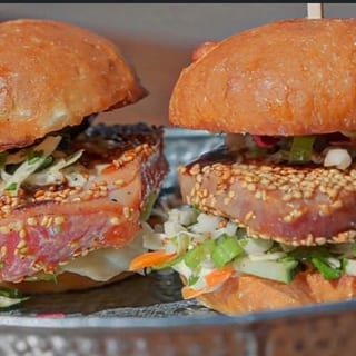 Seared Ahi Sliders (2)