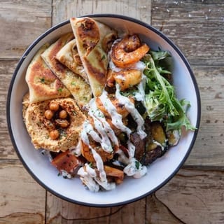 Mediterranean Shrimp Bowl
